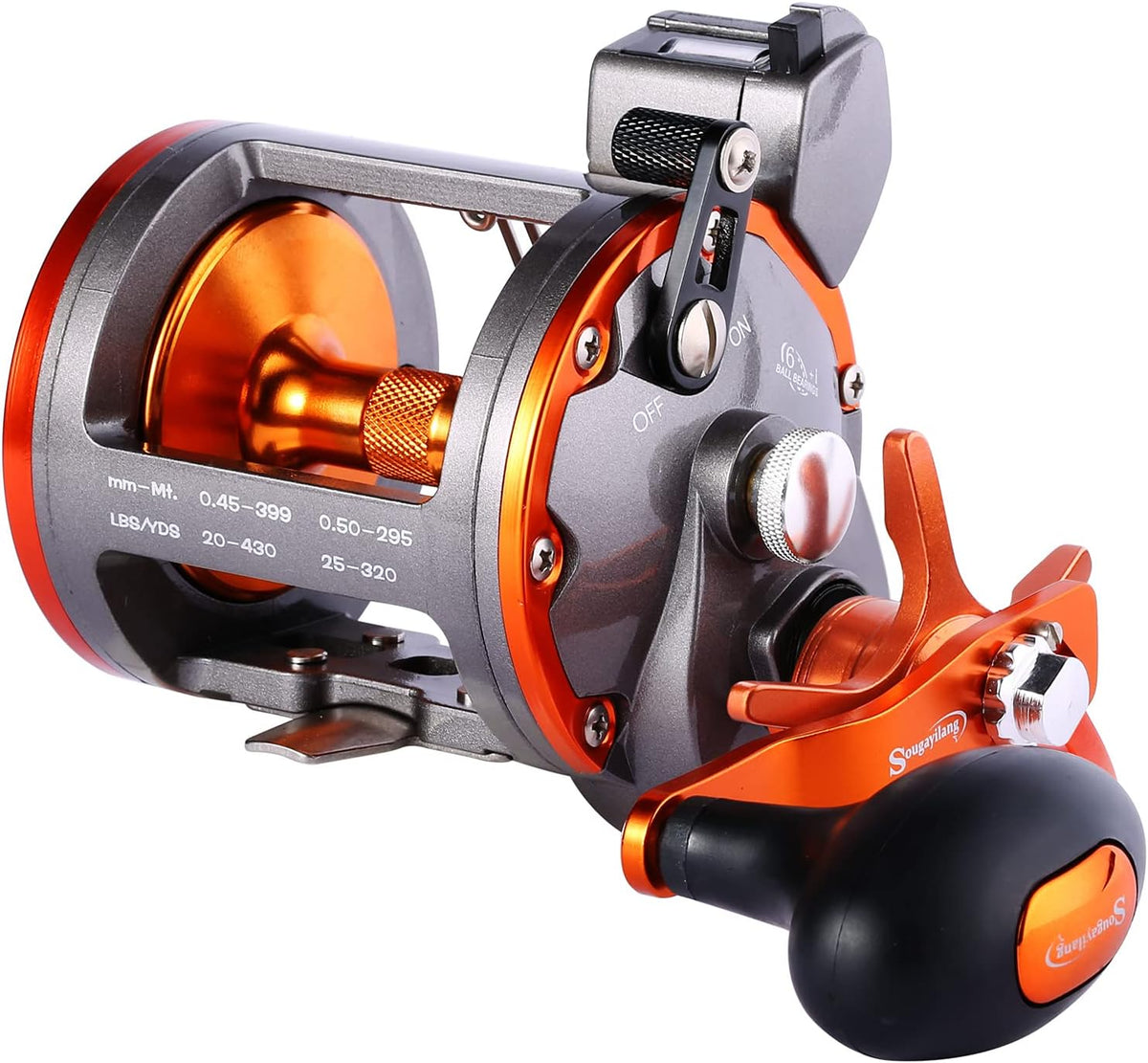 Pack of 2 Line Counter Trolling Reel J22638