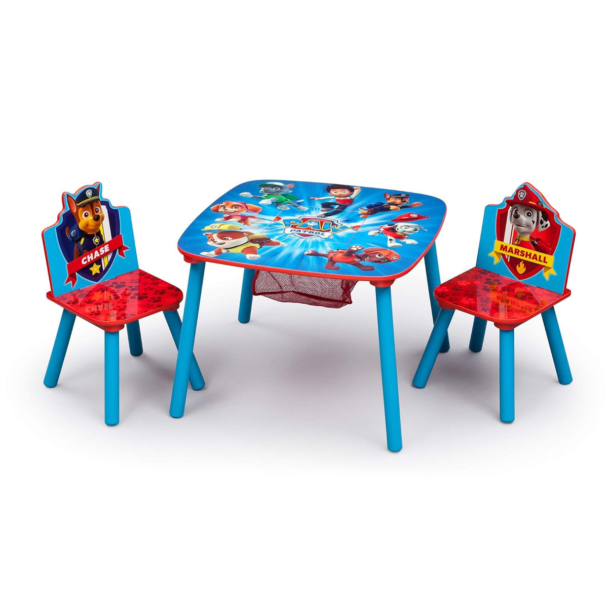Kids Table and Chair Set with Storage, 2 Chairs Included X79202