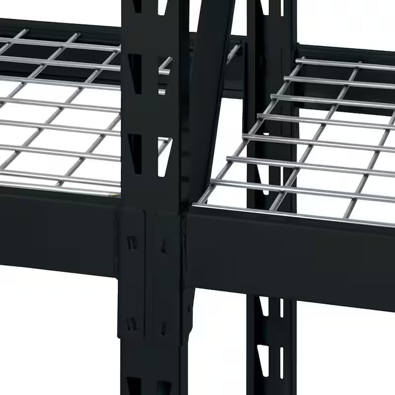 Black 3-Wire Steel Storage Rack Z886097