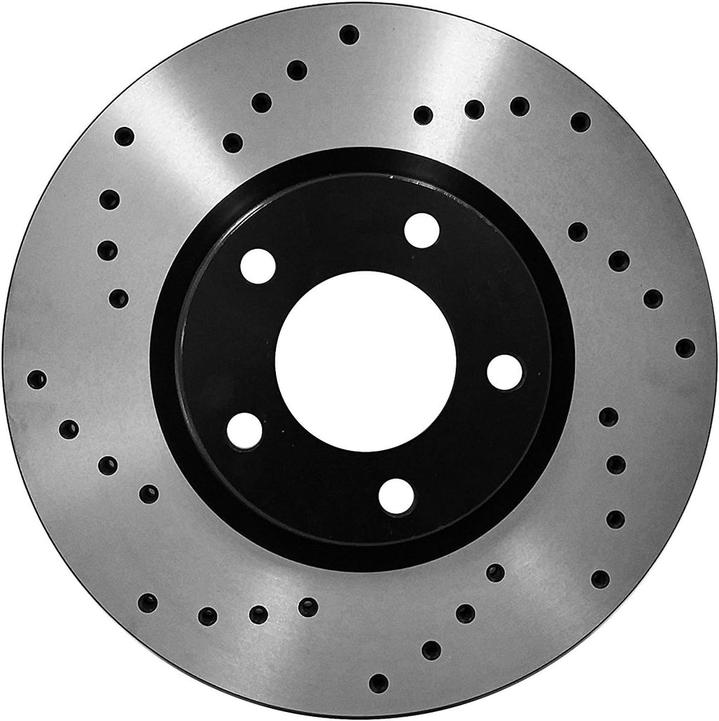Front Drill Brake Rotors Pads for Dodge Grand Caravan A326480