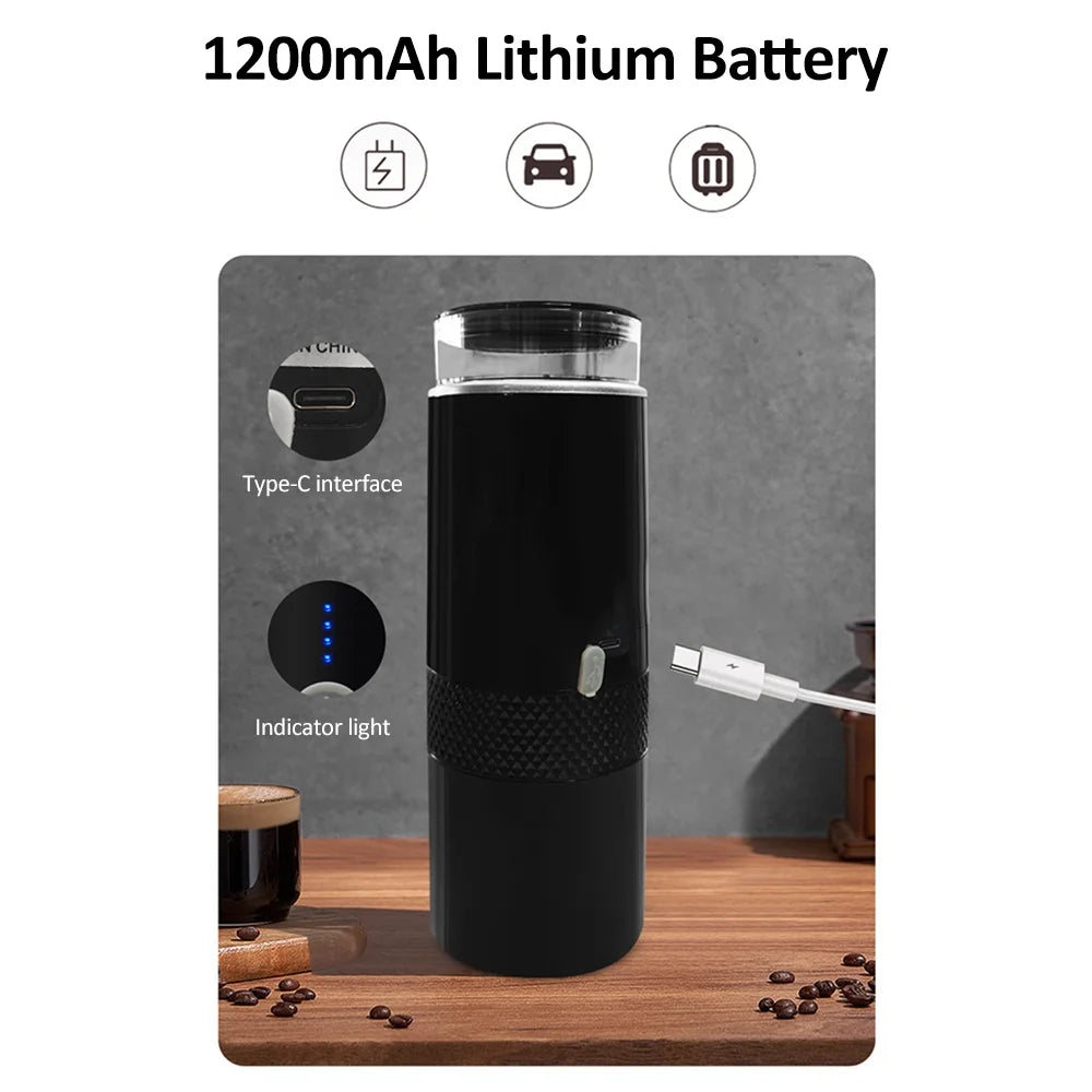 Portable Wireless Electric Espresso Machine 170mL X583013