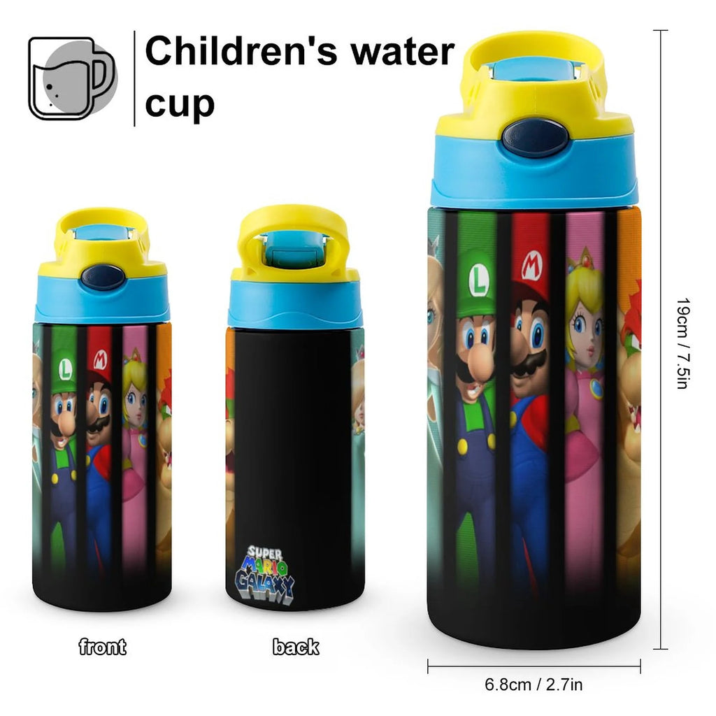 Insulated Stainless Steel Water Bottle with Straw G3826