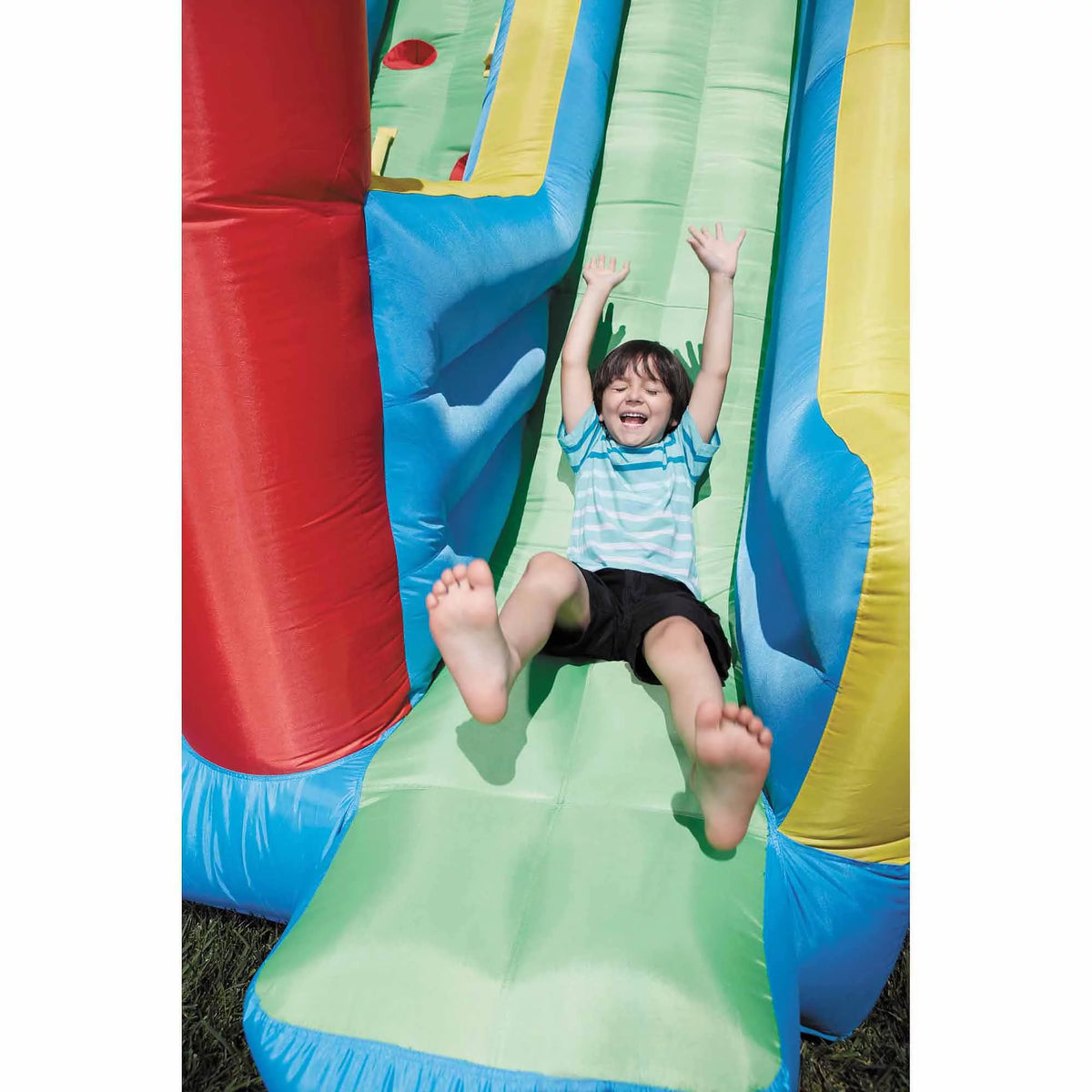Inflatable Bounce House with Blower and Climbing Wall M85413