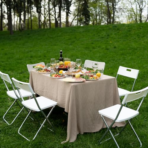 8 Foot Plastic Folding Picnic Table with Carry Handle N53889