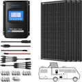 400 Watt Monocrystalline Solar Panel Kit with 40A MPPT LCD Charge Controller C925