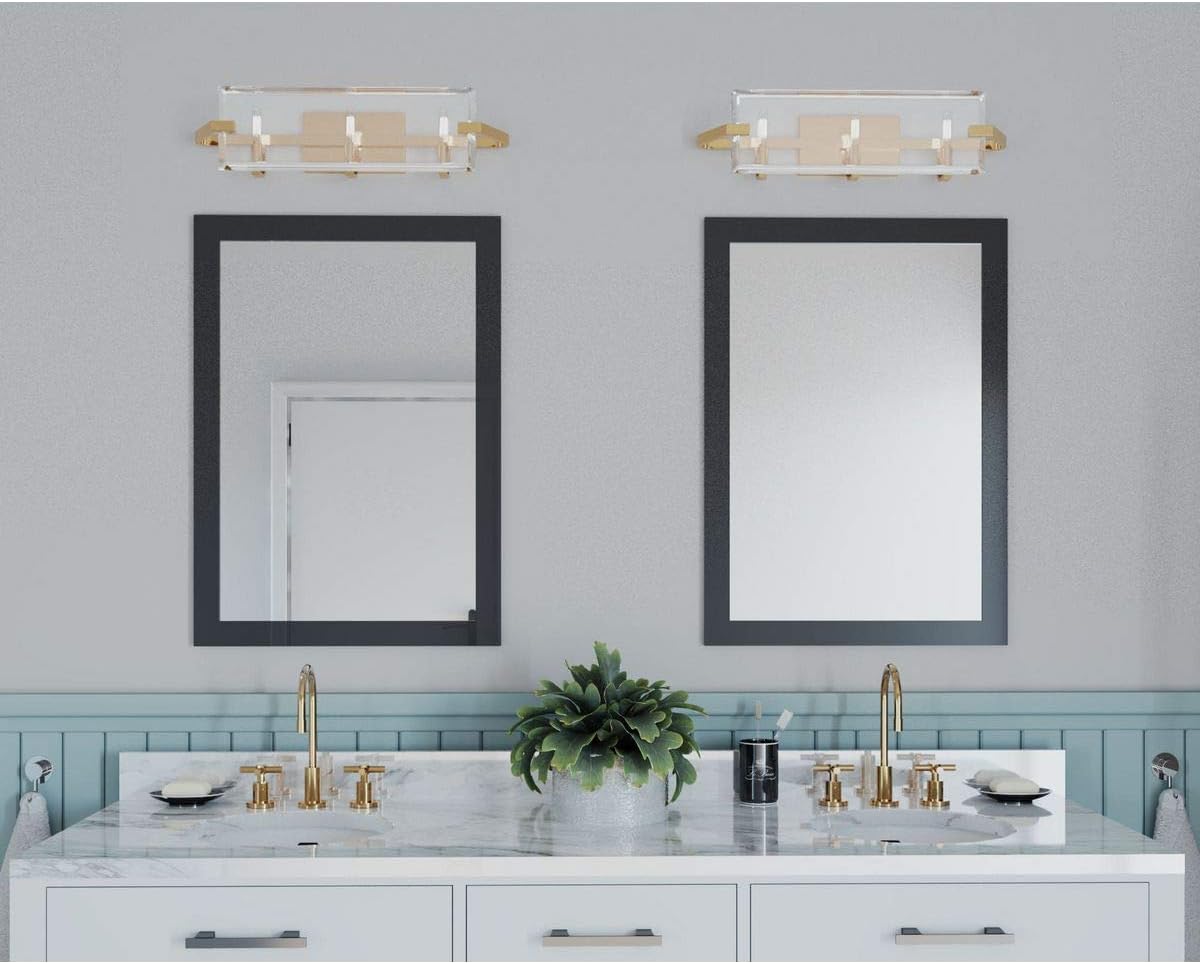 Gold Bath & Vanity Light F464