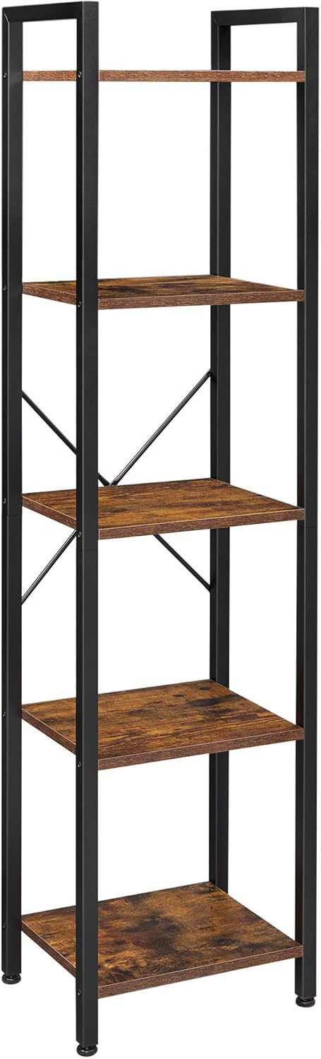 5-Tier Bookshelf Storage Shelving Unit M854