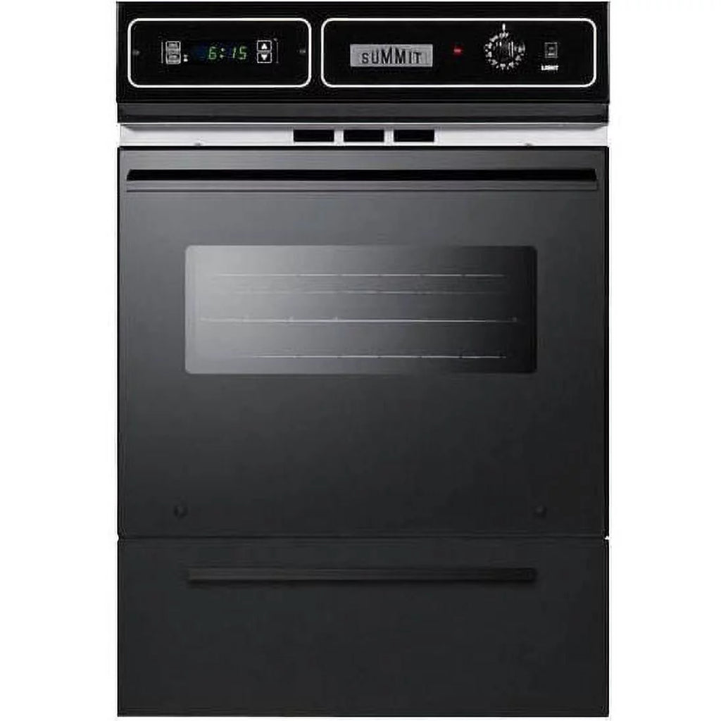 Black Glass Single Electric Wall Oven X8918