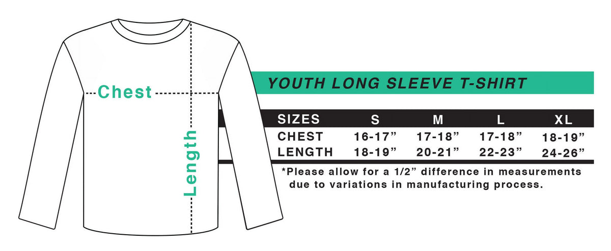 Long Sleeve Youth T-Shirt Z3549