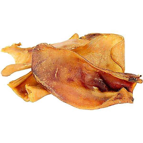 Large Whole Pig Ears Dog Chew Treats A1051