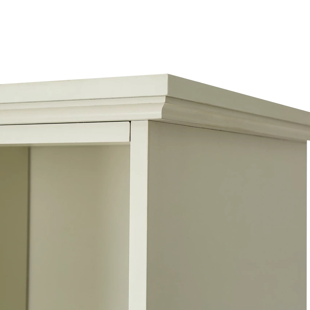 Beige Hall Tree with Upholstered Bench and Coat Rack Z73469