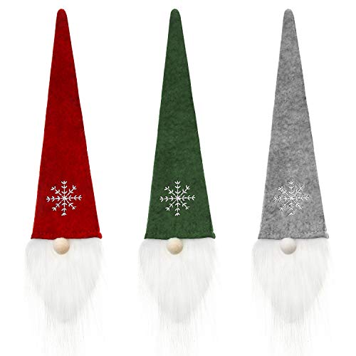 6 Sets Christmas Wine Bottle Cover Hats S80445