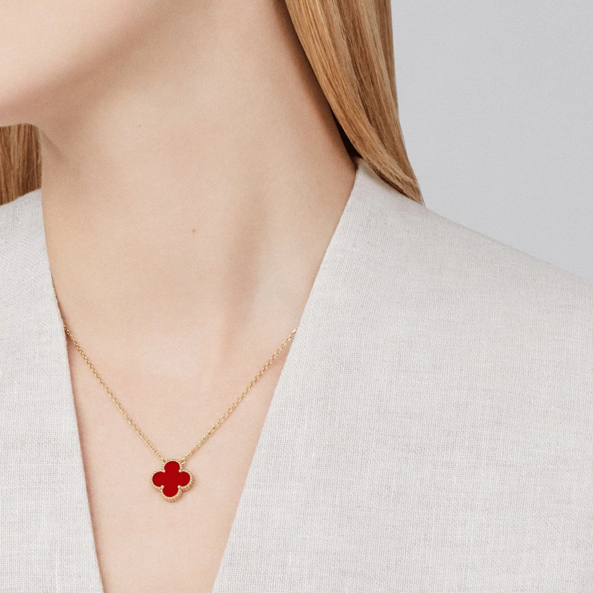 Clover Leaf Necklace M840