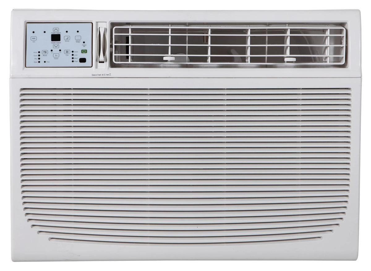 18,000 BTU 230-Volt White Window Air Conditioner with Remote D198602