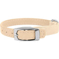 Leather Cat Collar with Bell S8798