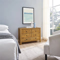 Rustic Wood 5-Drawer Dresser E25313