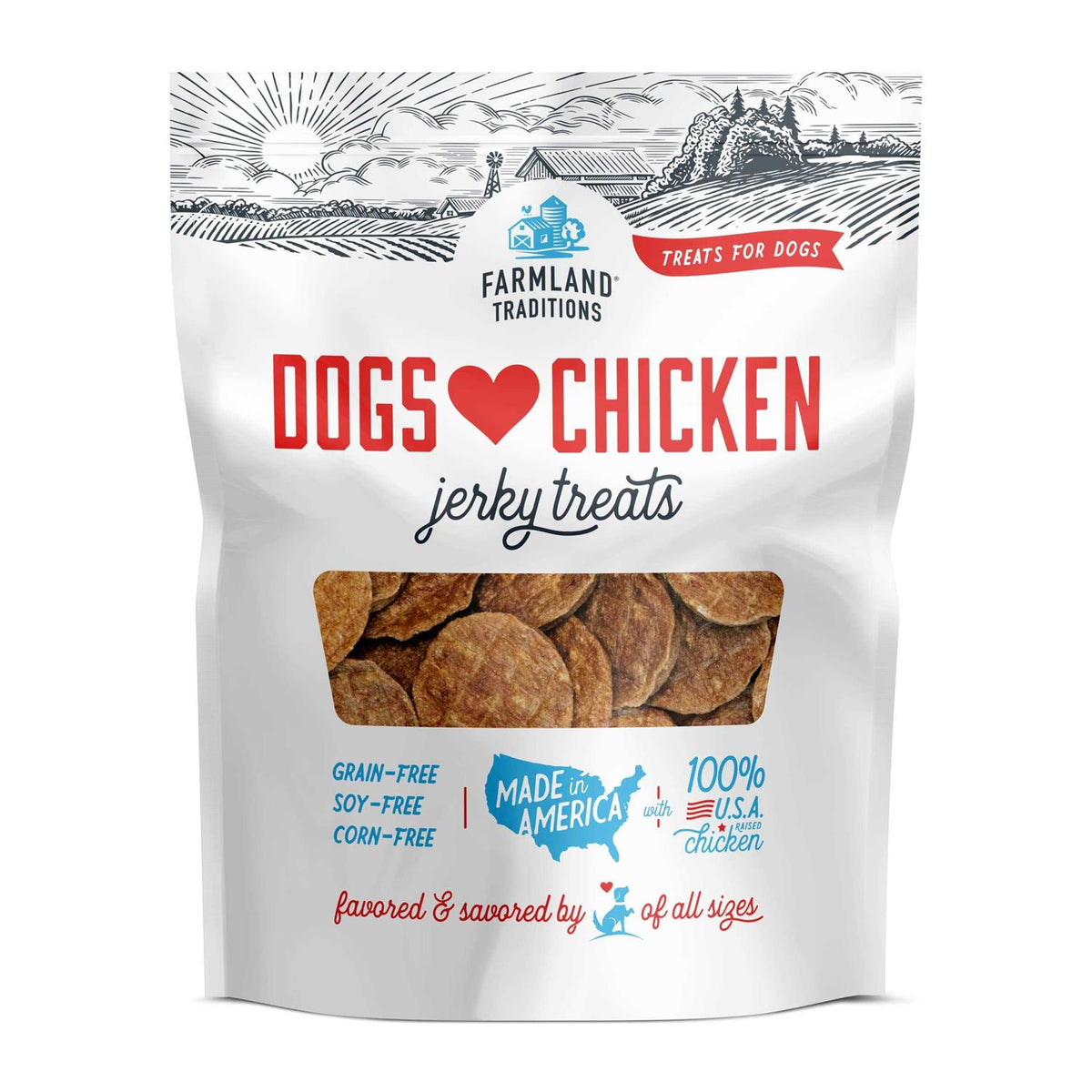 Chicken Jerky Dog Treats Q1327