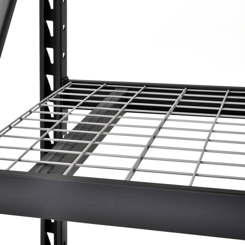 Black 3-Wire Steel Storage Rack Z886097
