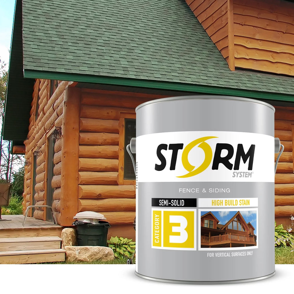Semi-Transparent Log & Siding Stain + Sealer Teak 1 Gallon Z6802