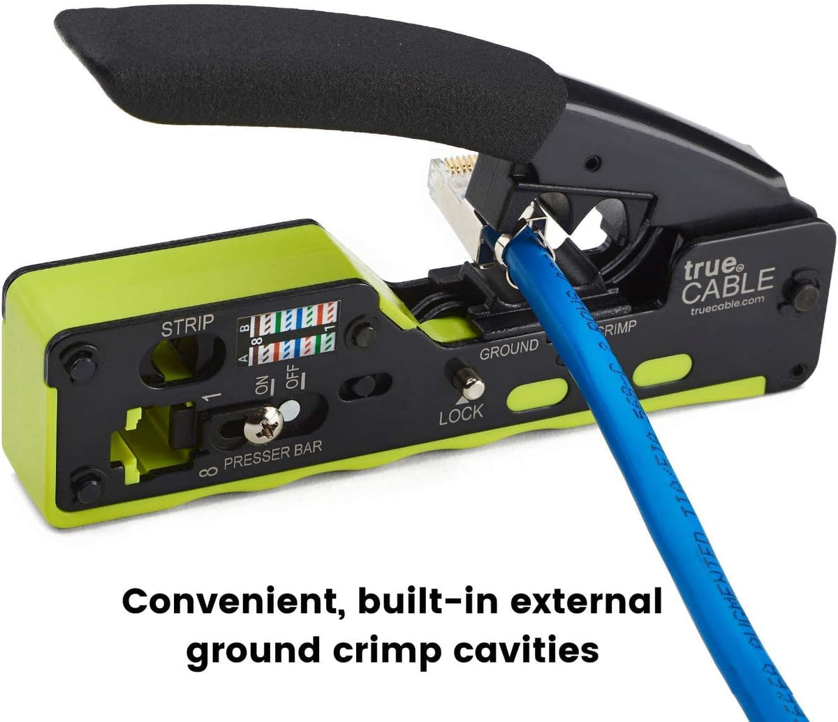 Crimp and Termination Tool for RJ45 Connectors E8759
