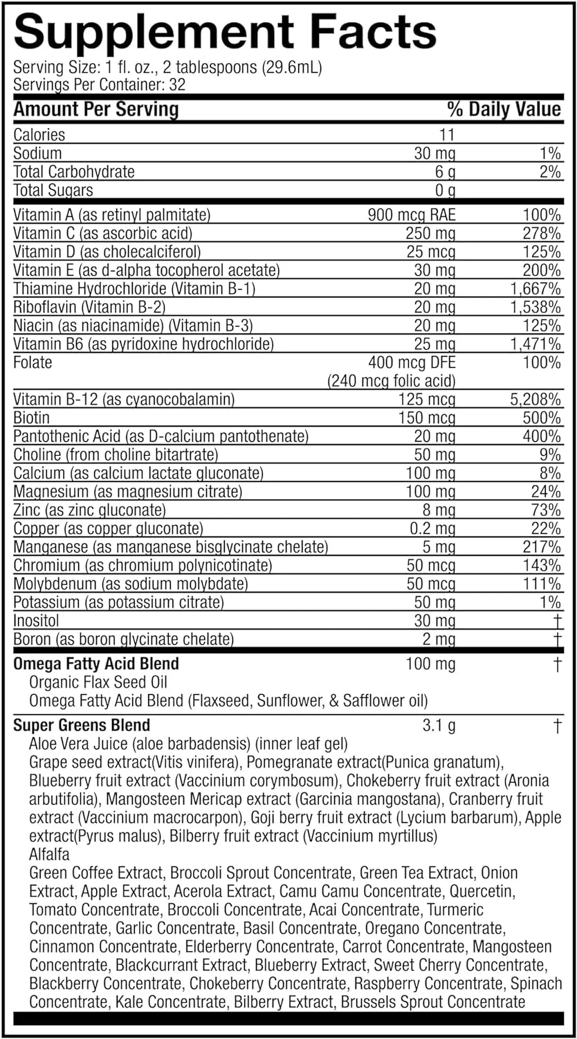 Whole Food Multivitamin Liquid 32 Fluid Ounces L514579