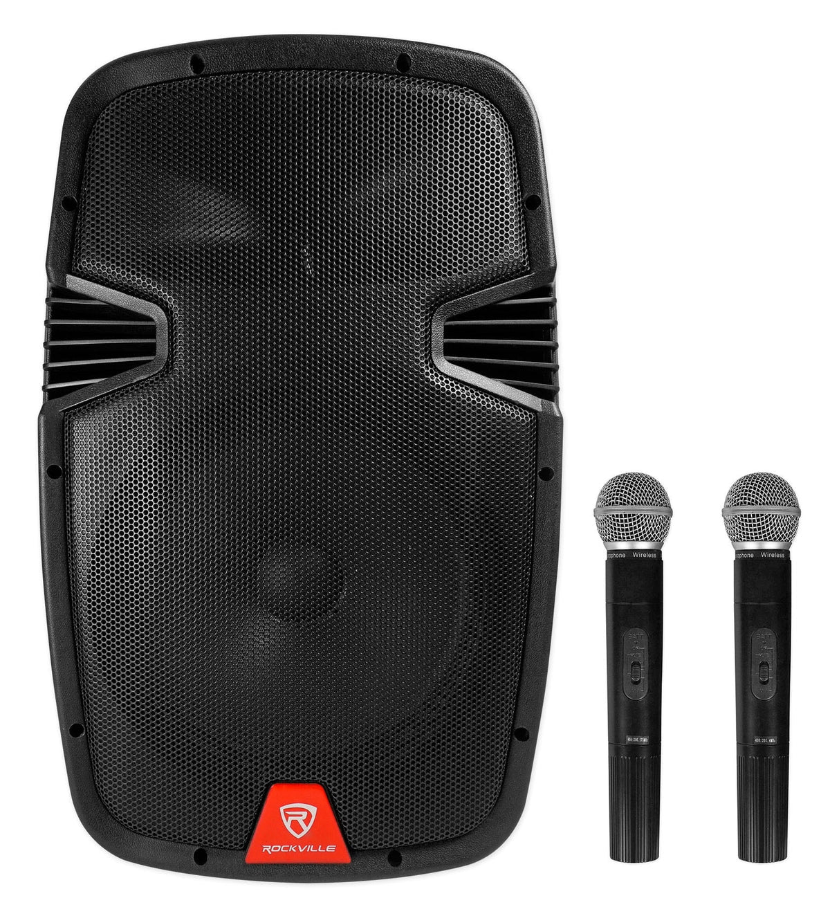 12" Rechargeable Powered 600W DJ PA Speaker with Bluetooth H9551