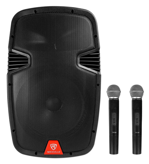 12" Rechargeable Powered 600W DJ PA Speaker with Bluetooth H9551