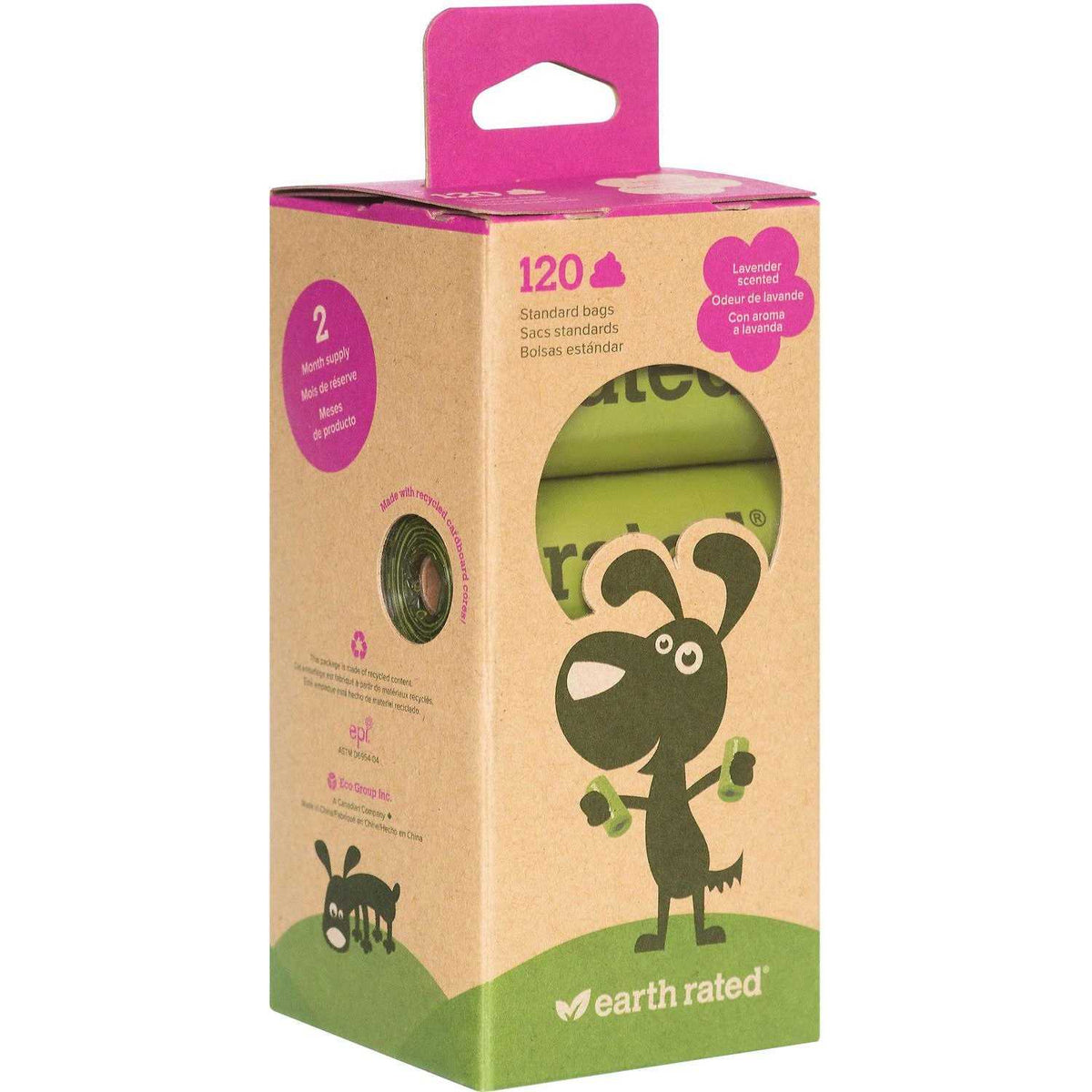 Poop Bags 21 Rolls Lavender L7176