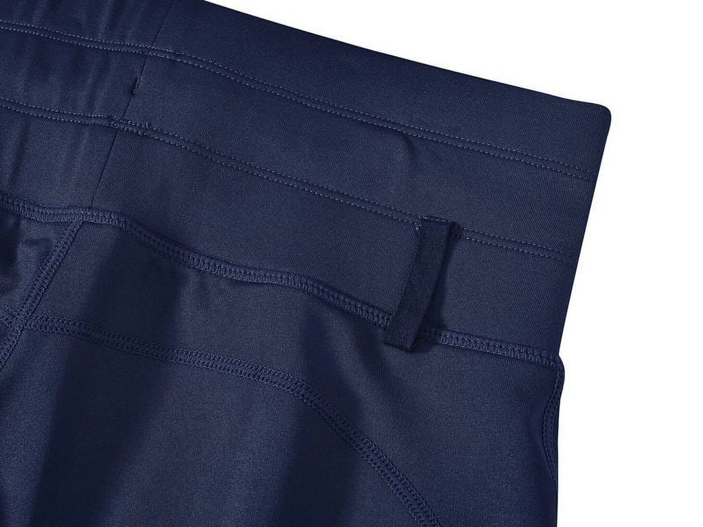 Navy blue High Waisted Yoga Pants With Pockets Q525