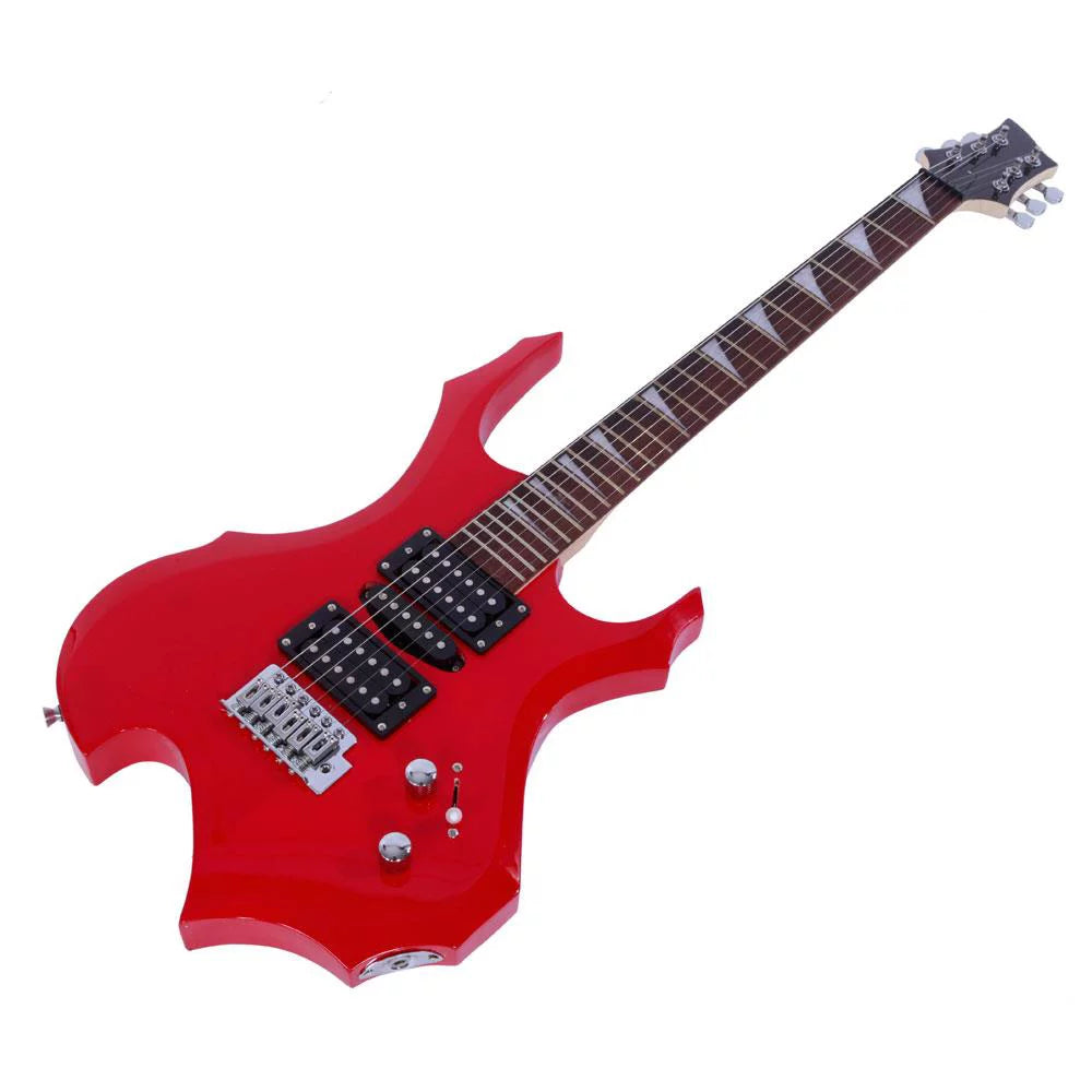 Red Electric Guitar B5734