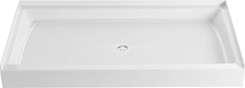 60" x 34" Rectangular Shower Base with Center Drain U53666