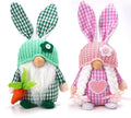 2 Pack Handmade Plush Gnome Decor B5841