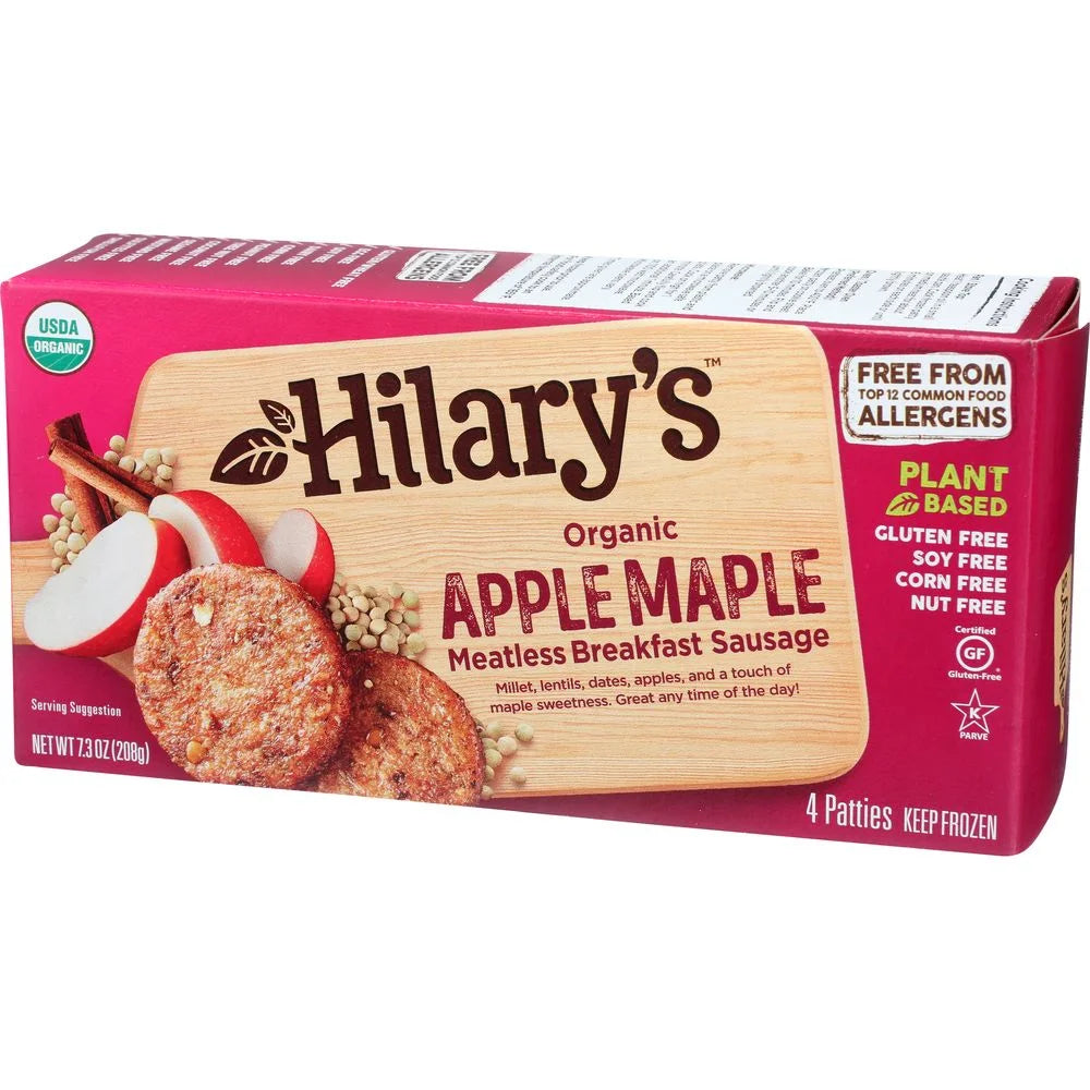 Organic Apple Maple Veggie Breakfast Sausage L971388