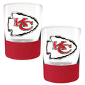 14oz. Rocks Glass Set with Silicone Grip I31153