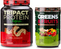 Chocolate Superfood Powder 30 Servings and Peanut Butter Vanilla Vegan Protein Powder 20 Servings K743674