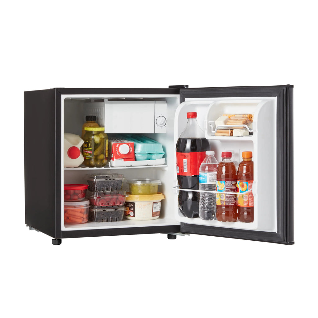 1.7 Cu ft Black Single Door Mini Fridge B2838