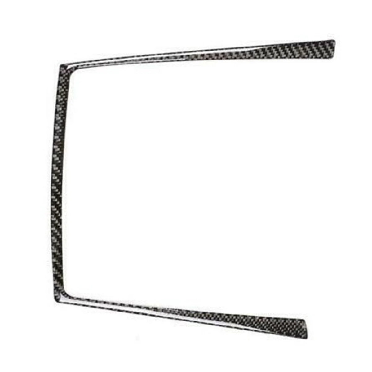 Carbon Fiber Water Cup Holder Frame Cover Trim B634