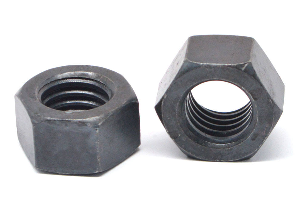 5/8x22-18 Fine Thread Grade 8 Finished Hex Nut Black Oxide F59891