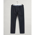 Black Regular Fit Twill Chinos Q62564