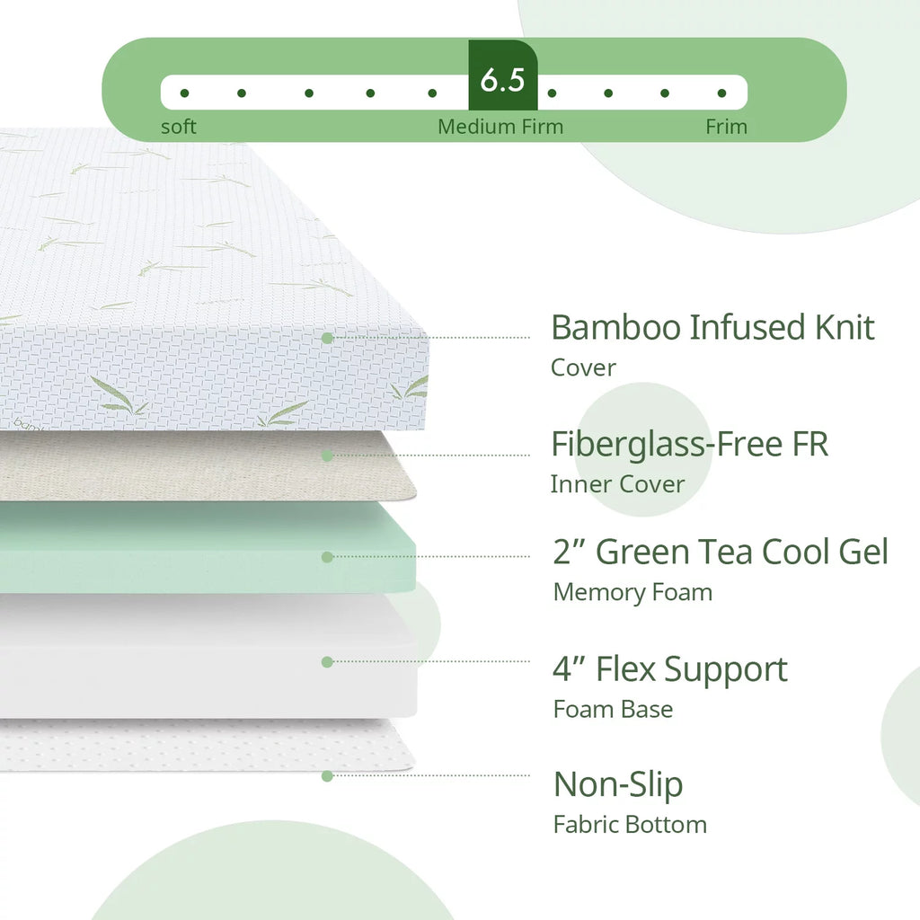 6 inch Memory Foam Twin Mattress M212568
