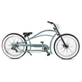 Stretch Beach Cruiser Bike with 7 Speed, Alloy Fat Rims and Fat Tires D87401