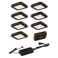 Bronze Under Cabinet Puck Light 7 Pack Kit M713285