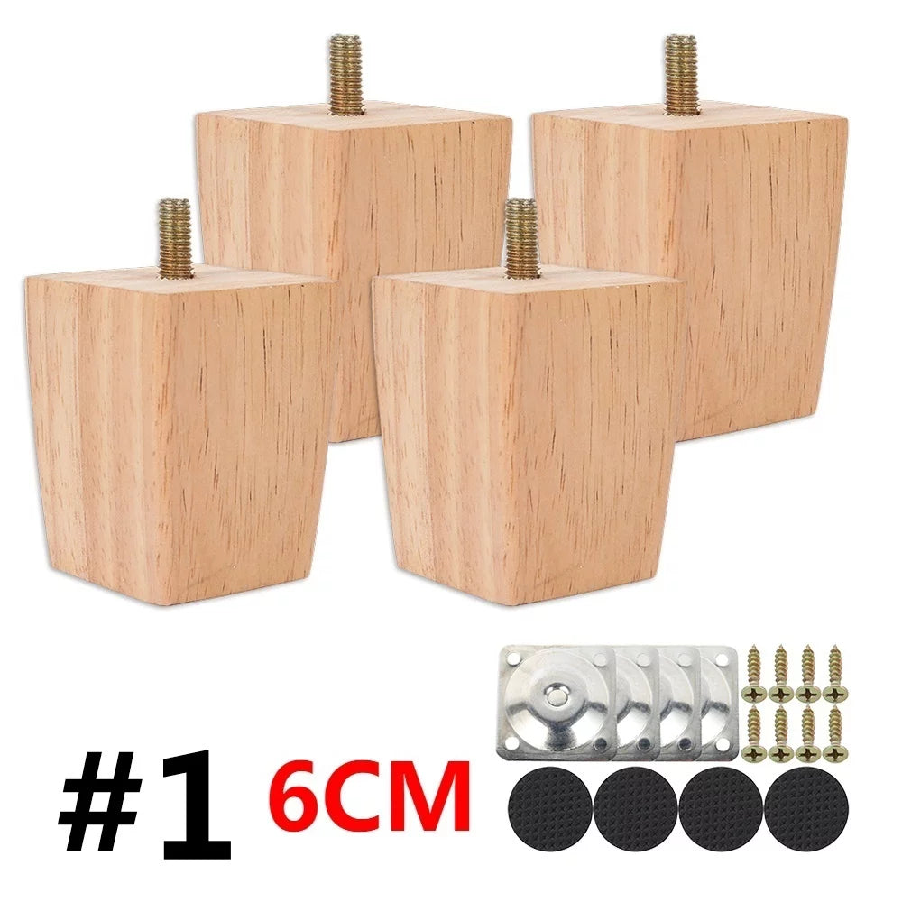 Solid Wood Sofa Legs G3489
