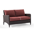 Sangria Outdoor Wicker Loveseat H479939
