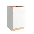 White Laminate Shaker Base Kitchen Cabinet U136