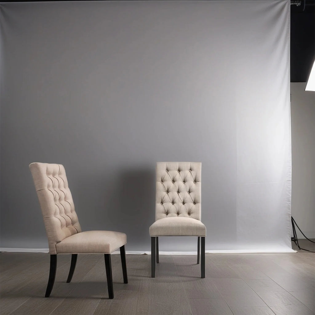 Light Brown Dining Chairs Set of 2 Z325551