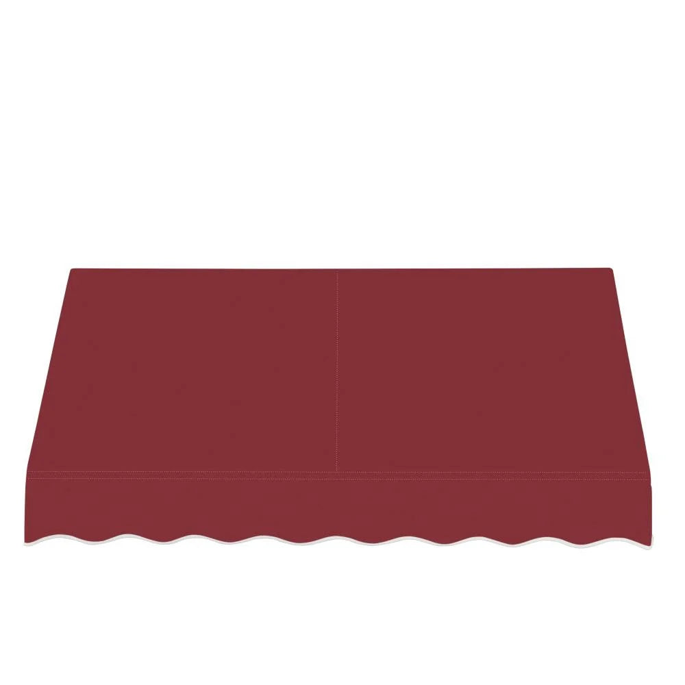 Burgundy Acrylic Fixed Awning N3566