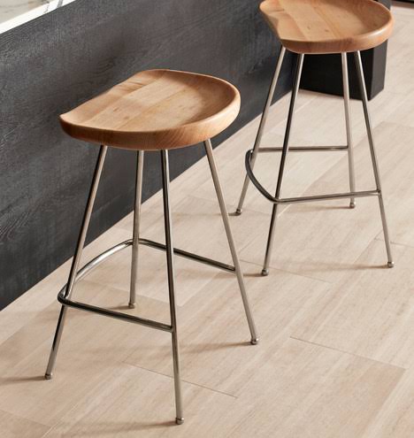 Metal Legs Counter Stool X4989