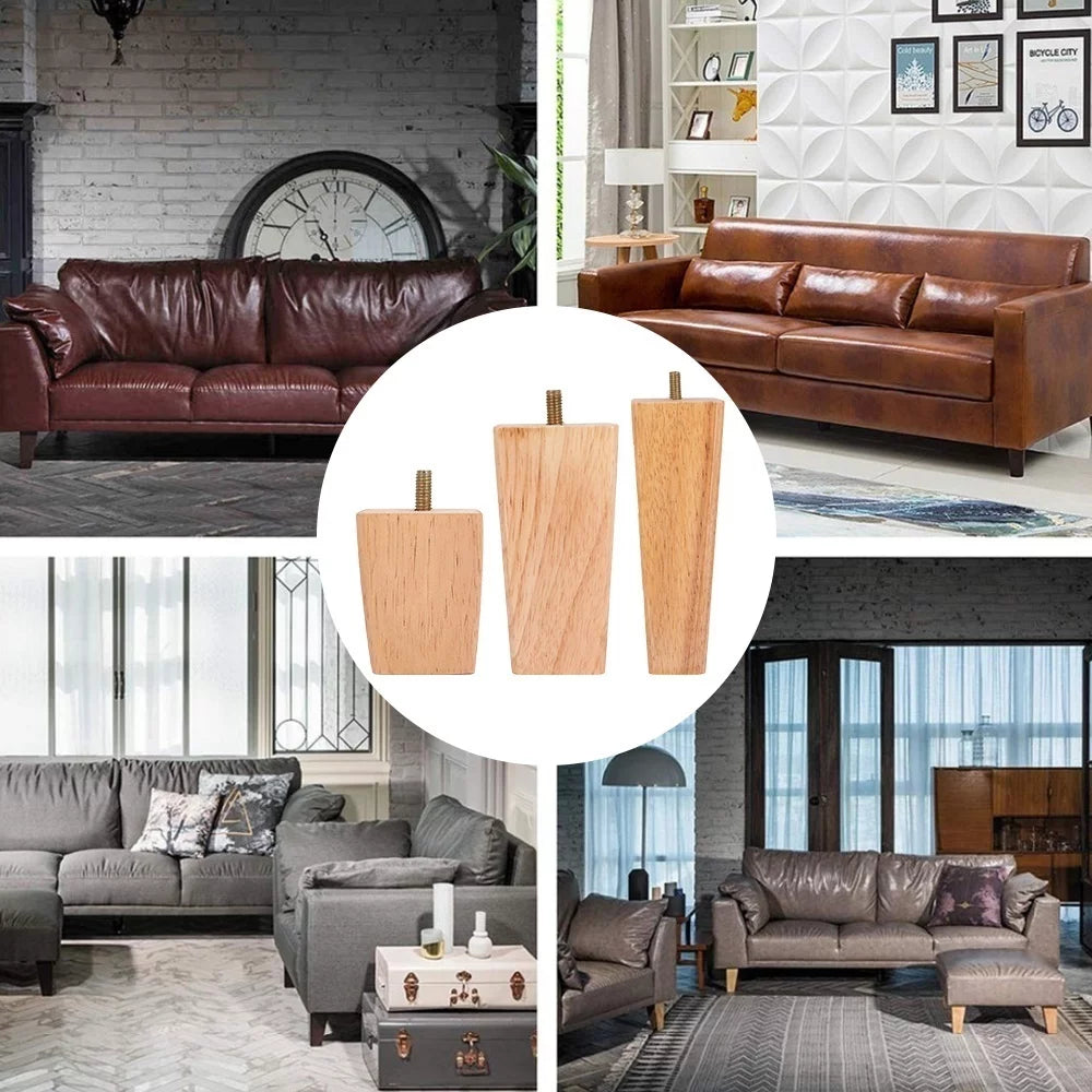 Solid Wood Sofa Legs G3489