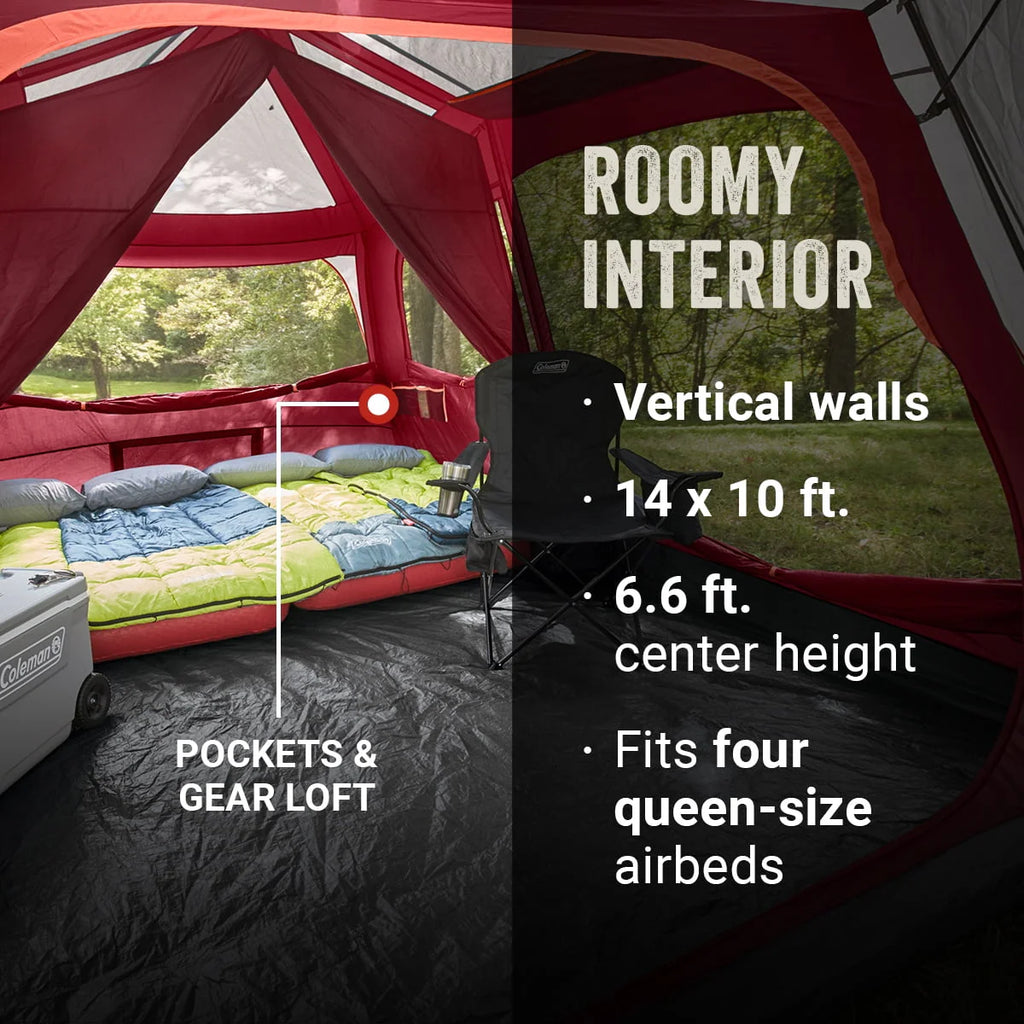 10-Person Instant Camping Tent W4770